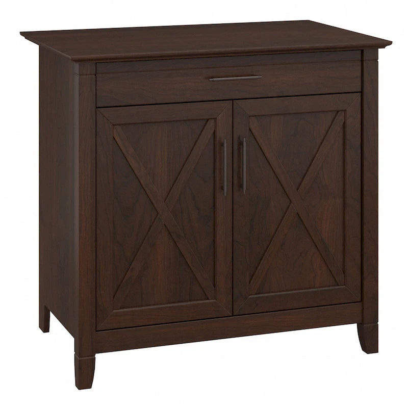 Bureau secrétaire Key West avec armoire de rangement par Bush Furniture