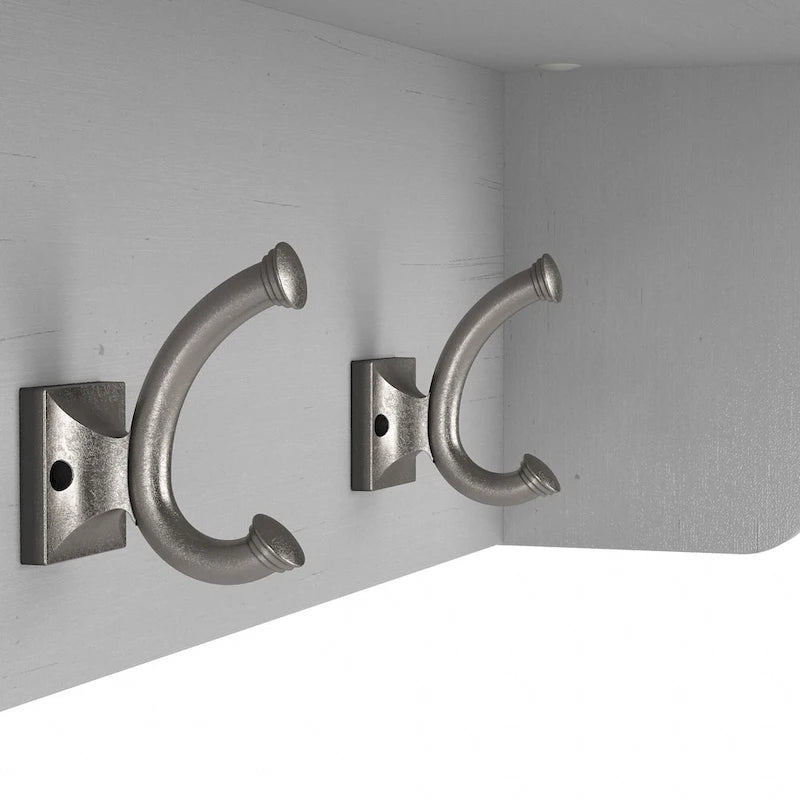 Banc d'entrée et étagère murale Woodland 40W de Bush Furniture