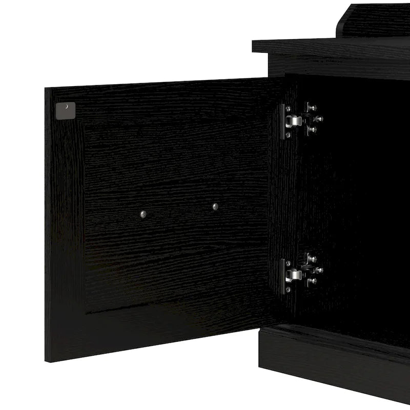 Banc d'entrée et étagère murale Woodland 40W de Bush Furniture