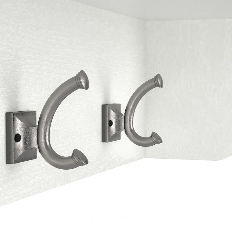 Banc d'entrée et étagère murale Woodland 40W de Bush Furniture