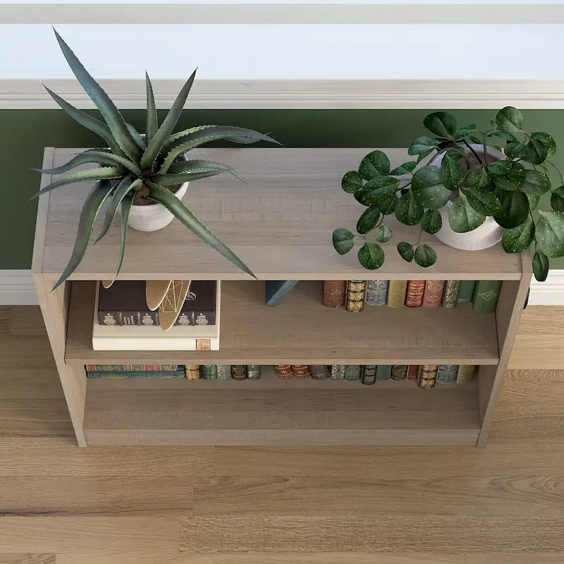 Bibliothèque universelle à 2 étagères de petite taille par Bush Furniture