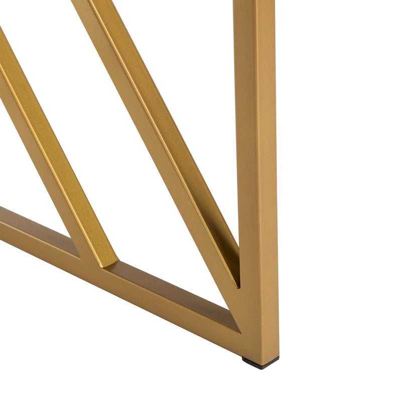 Bureau moderne bicolore à 1 tiroir SAFAVIEH Manila