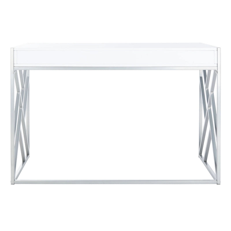 Bureau moderne bicolore à 1 tiroir SAFAVIEH Manila