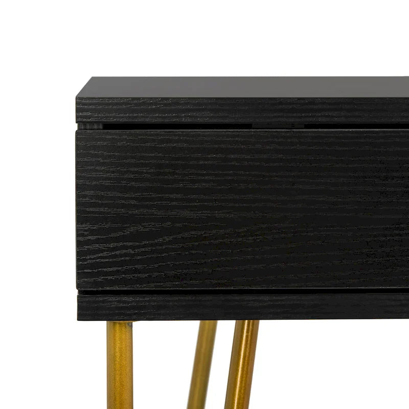 Bureau SAFAVIEH Ladonna en pin naturel à 2 tiroirs