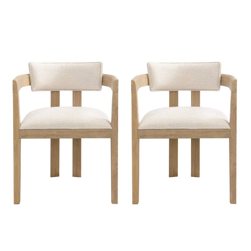 Chaise de salle à manger moderne et sophistiquée Conrad avec accoudoirs par Christopher Knight Home