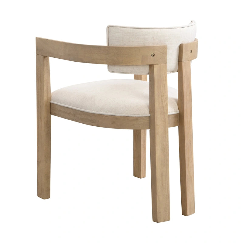 Chaise de salle à manger moderne et sophistiquée Conrad avec accoudoirs par Christopher Knight Home