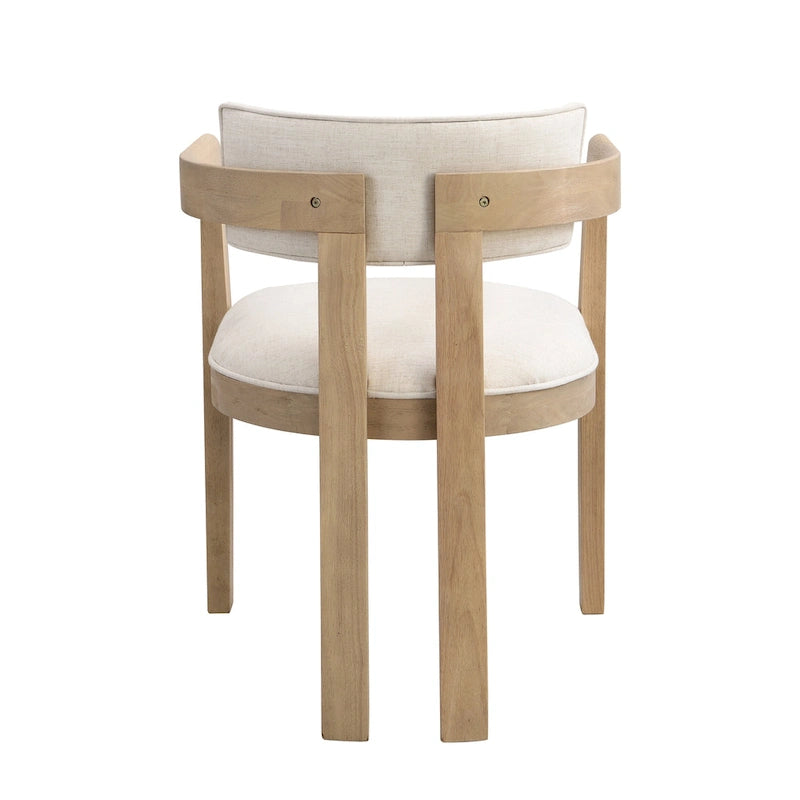 Chaise de salle à manger moderne et sophistiquée Conrad avec accoudoirs par Christopher Knight Home