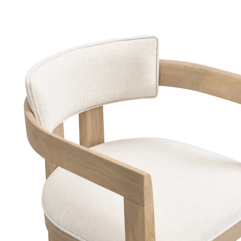 Chaise de salle à manger moderne et sophistiquée Conrad avec accoudoirs par Christopher Knight Home