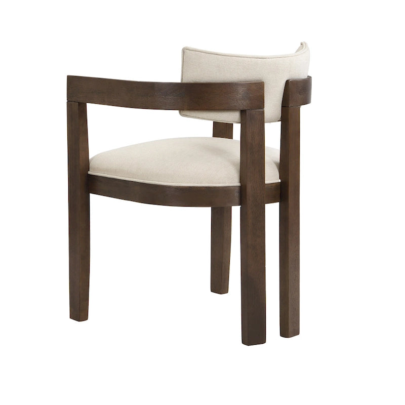 Chaise de salle à manger moderne et sophistiquée Conrad avec accoudoirs par Christopher Knight Home