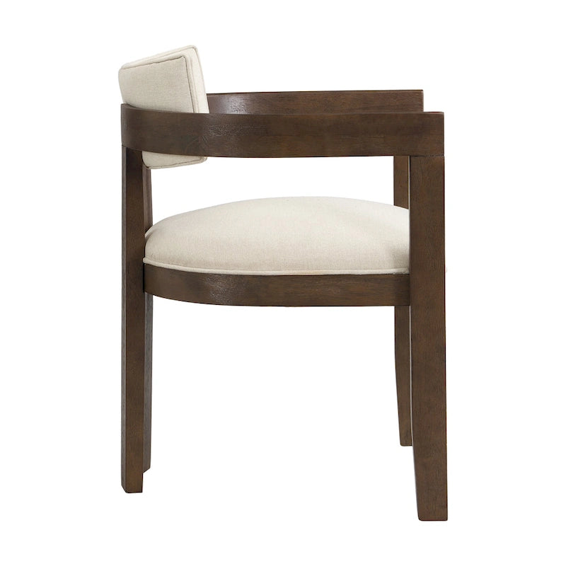 Chaise de salle à manger moderne et sophistiquée Conrad avec accoudoirs par Christopher Knight Home