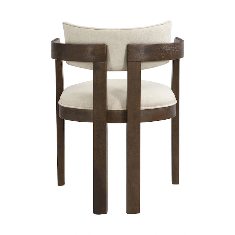 Chaise de salle à manger moderne et sophistiquée Conrad avec accoudoirs par Christopher Knight Home