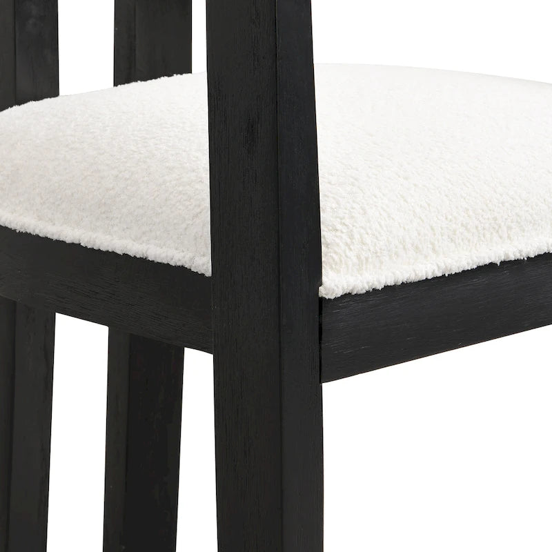 Chaise de salle à manger moderne et sophistiquée Conrad avec accoudoirs par Christopher Knight Home