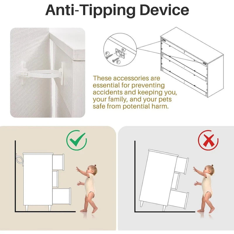 Commode en rotin à 6 tiroirs