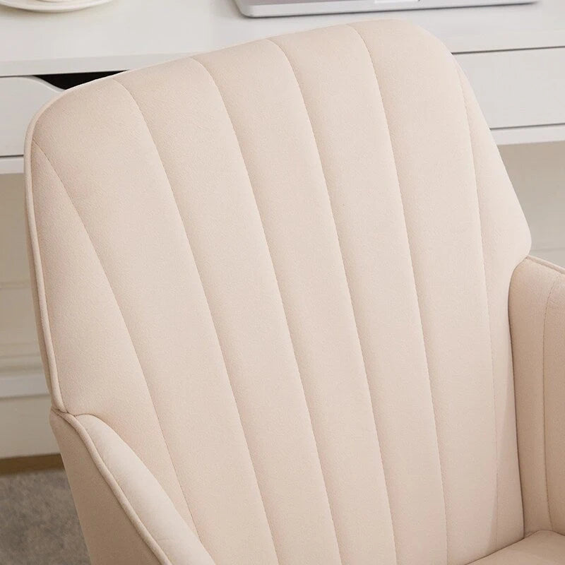 Chaise de bureau réglable, pour la maison ou la chambre, chaise pivotante ergonomique, dossier inclinable, confortable pour une utilisation prolongée.