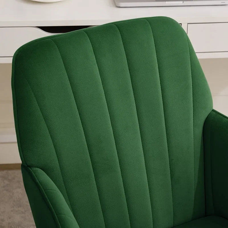 Chaise de bureau réglable, pour la maison ou la chambre, chaise pivotante ergonomique, dossier inclinable, confortable pour une utilisation prolongée.