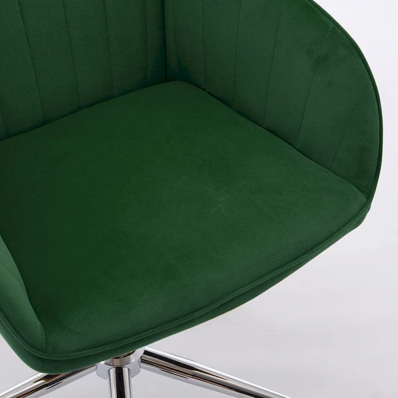 Chaise de bureau réglable, pour la maison ou la chambre, chaise pivotante ergonomique, dossier inclinable, confortable pour une utilisation prolongée.