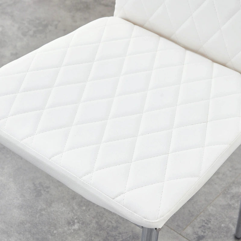 Ensemble de 6 chaises de salle à manger de style moderne