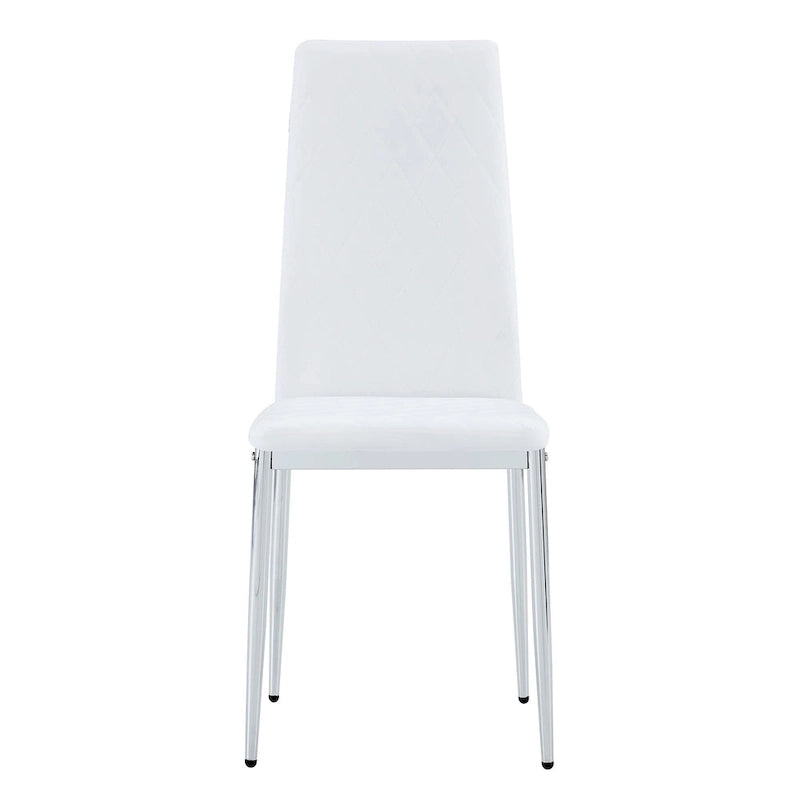 Ensemble de 6 chaises de salle à manger de style moderne