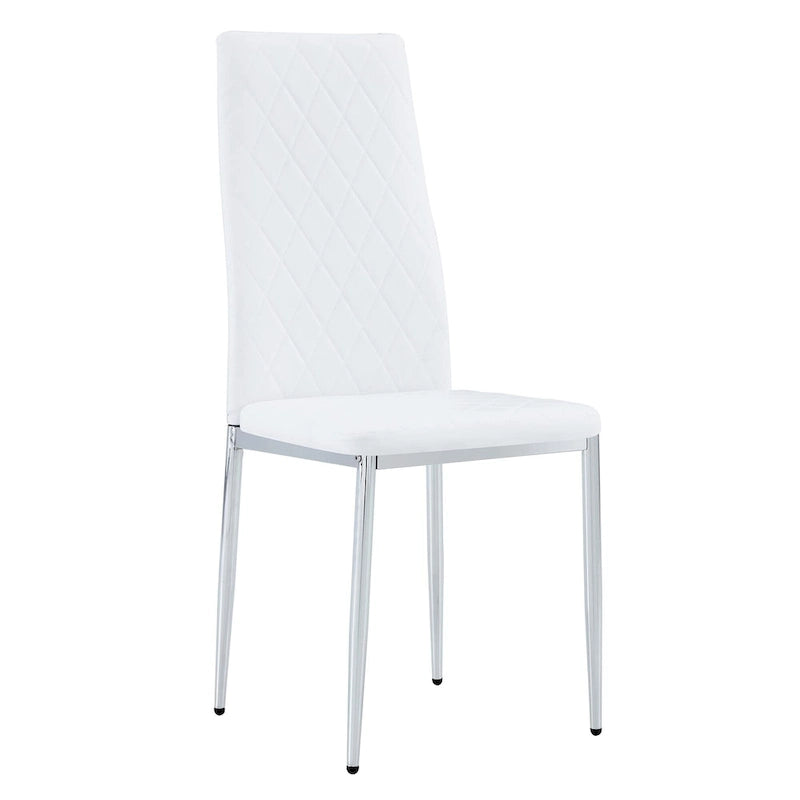 Ensemble de 6 chaises de salle à manger de style moderne