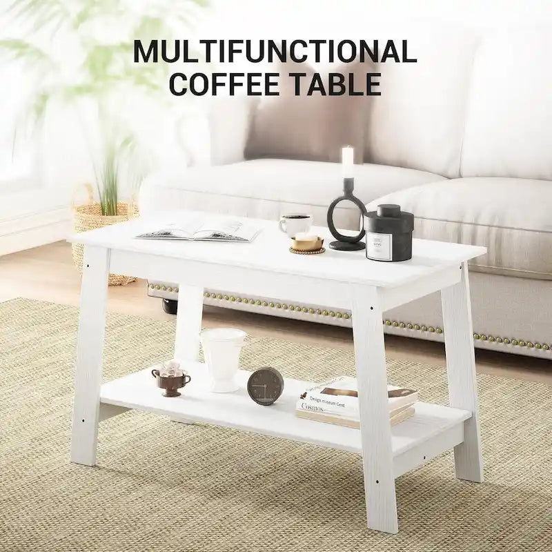 Petite table basse rustique pour salon, cuisine - Non applicable