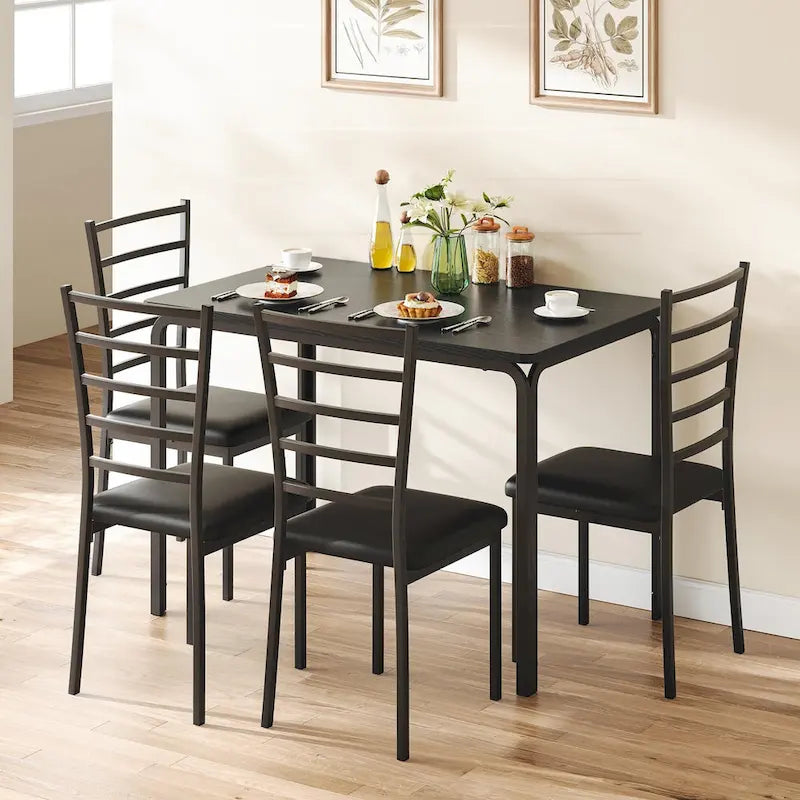 Ensemble de table à manger 5 pièces pour 4 personnes