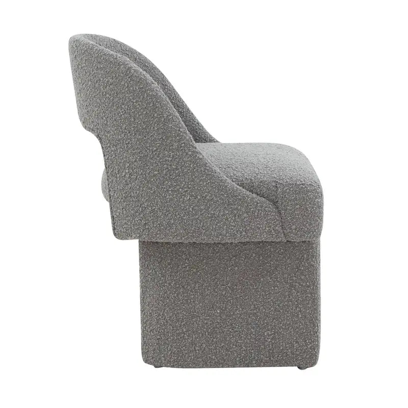 Ensemble de 2 fauteuils d'appoint modernes et élégants en tissu bouclé, avec structure en MDF, pour la maison, le bureau, le salon et la chambre.