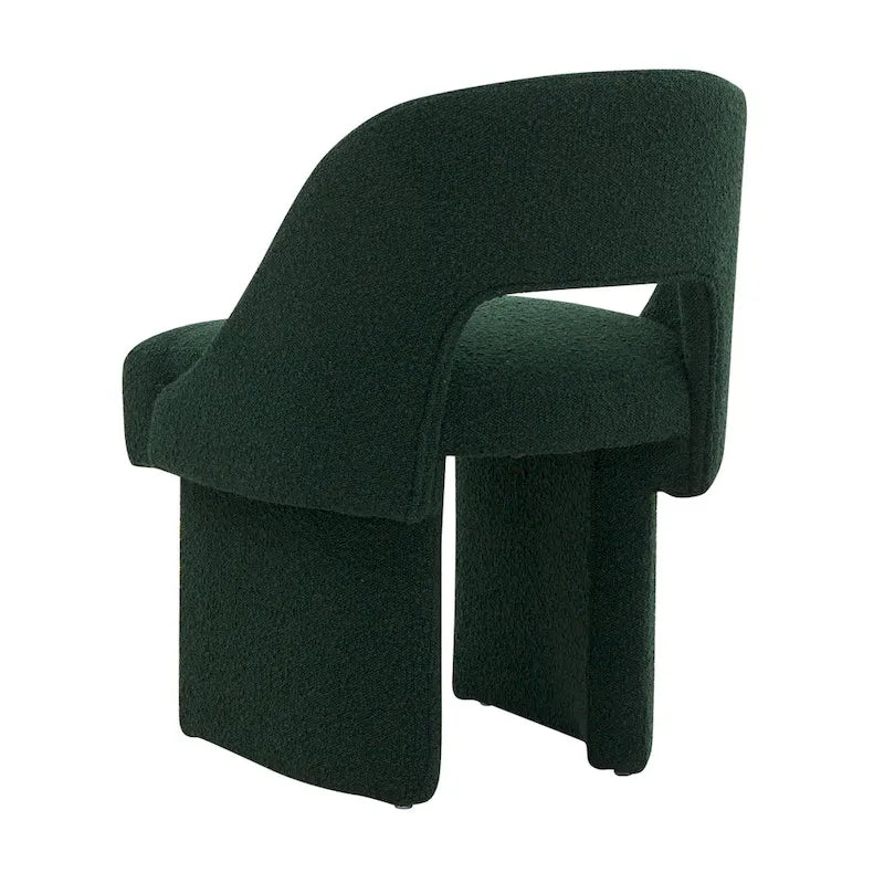 Ensemble de 2 fauteuils d'appoint modernes et élégants en tissu bouclé, avec structure en MDF, pour la maison, le bureau, le salon et la chambre.