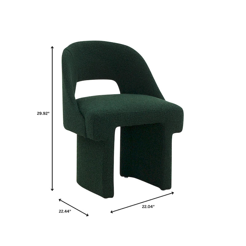 Ensemble de 2 fauteuils d'appoint modernes et élégants en tissu bouclé, avec structure en MDF, pour la maison, le bureau, le salon et la chambre.