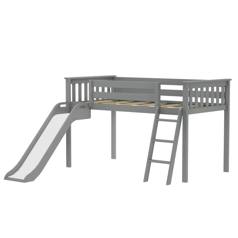 Max and Lily Classic Lit mezzanine bas pour lit simple avec glissière facile