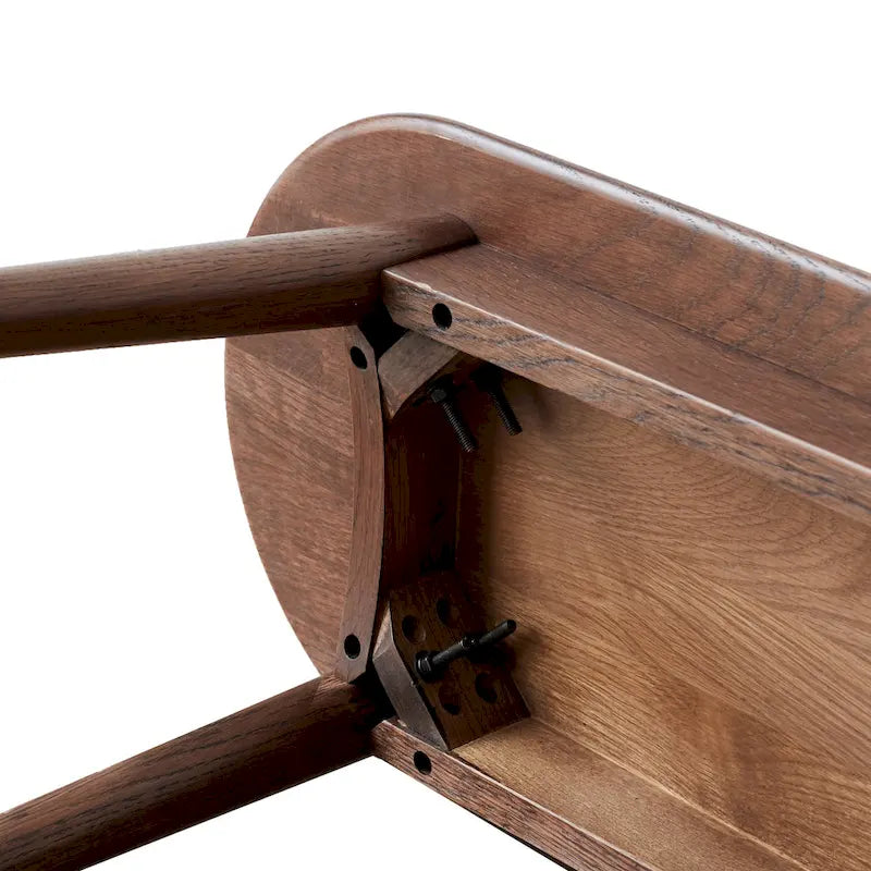 Banc de salle à manger en chêne naturel