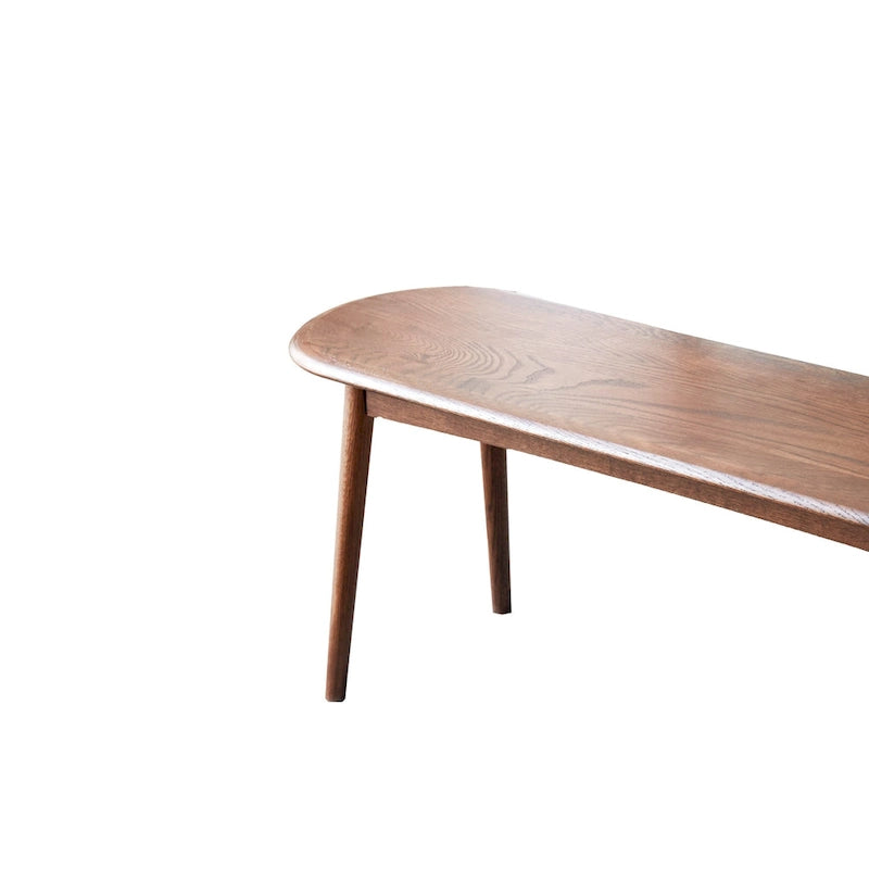 Banc de salle à manger en chêne naturel