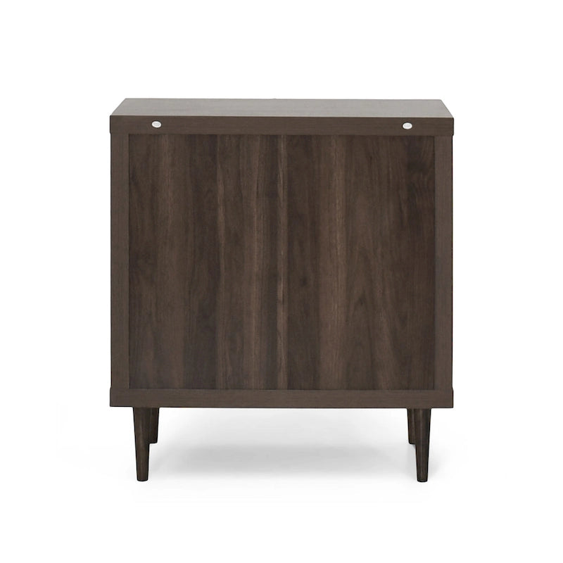 Commode Nystrom à 3 tiroirs, style moderne du milieu du siècle, par Christopher Knight Home