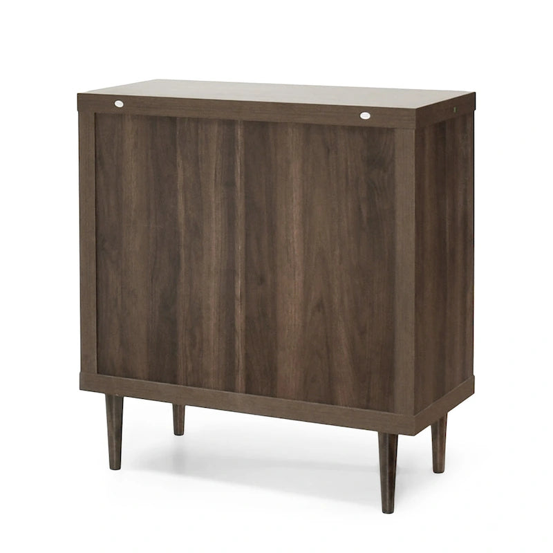 Commode Nystrom à 3 tiroirs, style moderne du milieu du siècle, par Christopher Knight Home