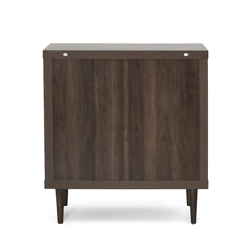 Commode Nystrom à 3 tiroirs, style moderne du milieu du siècle, par Christopher Knight Home