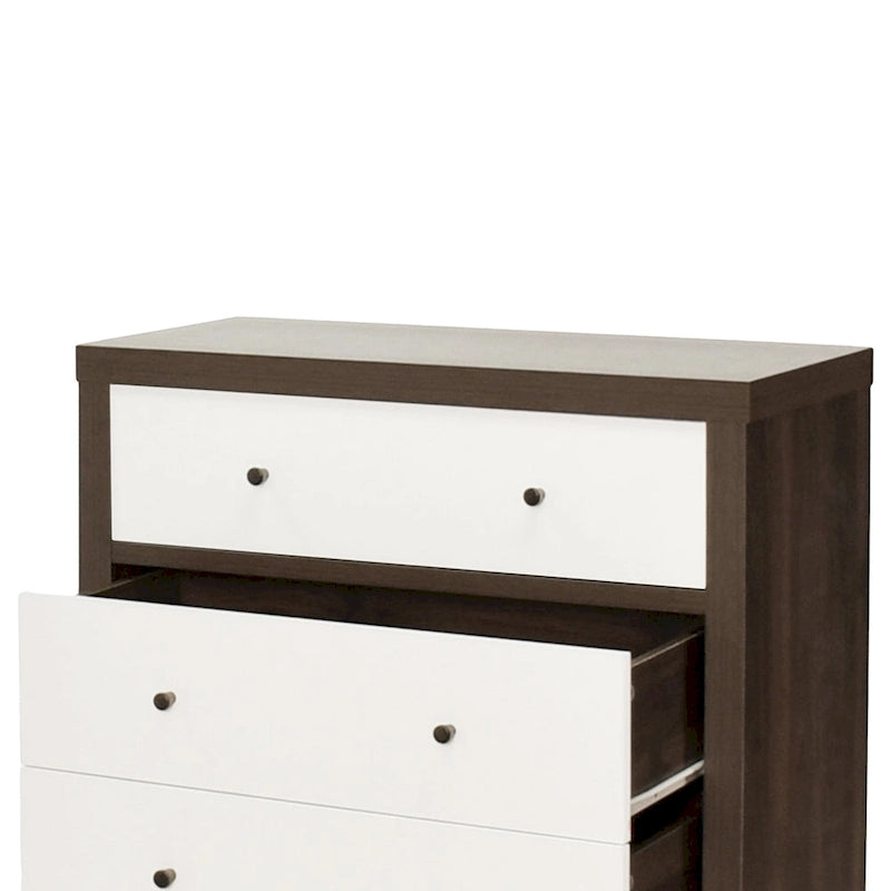 Commode Nystrom à 3 tiroirs, style moderne du milieu du siècle, par Christopher Knight Home