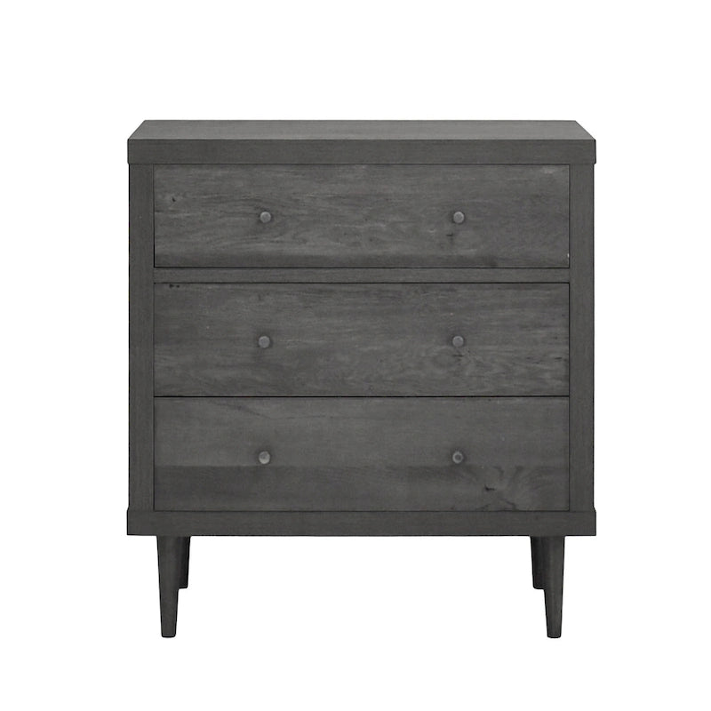 Commode Nystrom à 3 tiroirs, style moderne du milieu du siècle, par Christopher Knight Home