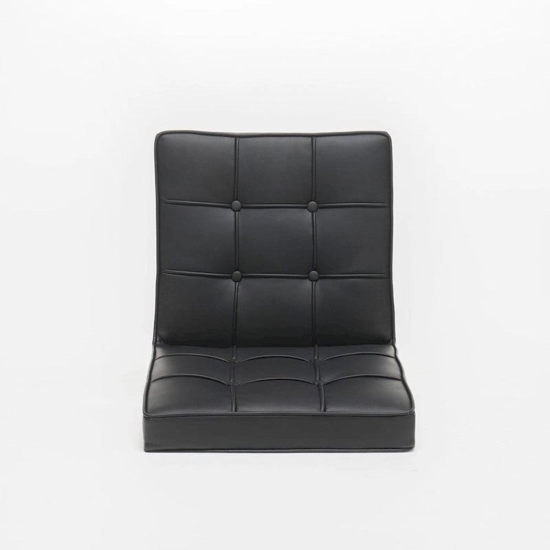 Chaises de salle à manger Milania modernes en cuir capitonné (lot de 2) par Christopher Knight Home