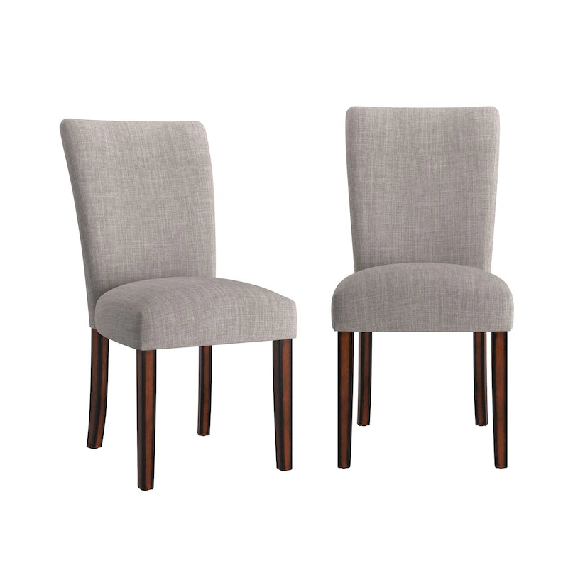 Chaises de salle à manger Parsons rembourrées Dinant (ensemble de 2)