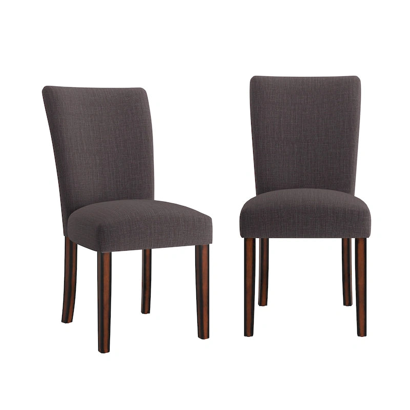 Chaises de salle à manger Parsons rembourrées Dinant (ensemble de 2)
