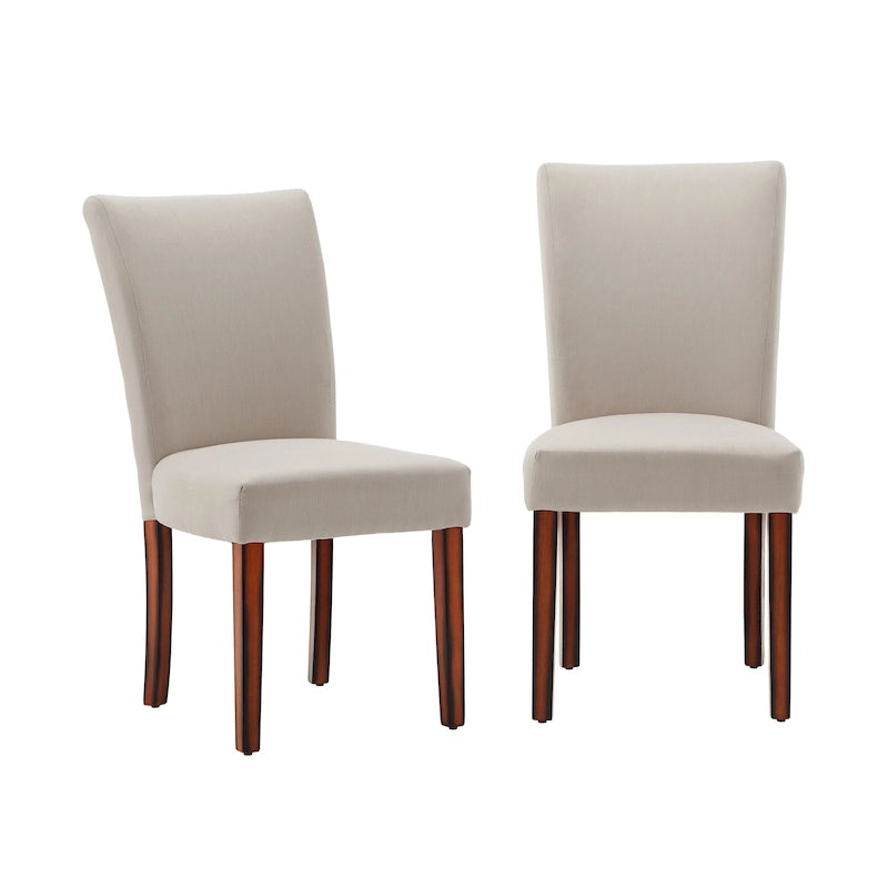 Chaises de salle à manger Parsons rembourrées Dinant (ensemble de 2)