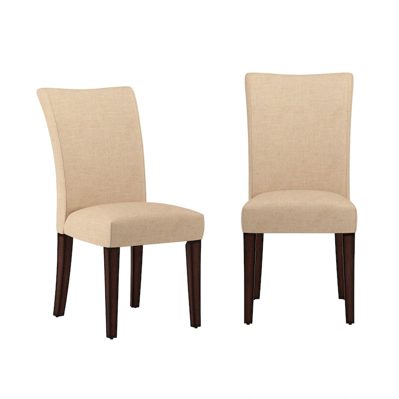 Chaises de salle à manger Parsons rembourrées Dinant (ensemble de 2)