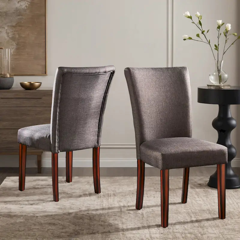 Chaises de salle à manger Parsons rembourrées Dinant (ensemble de 2)
