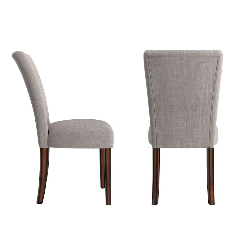 Chaises de salle à manger Parsons rembourrées Dinant (ensemble de 2)