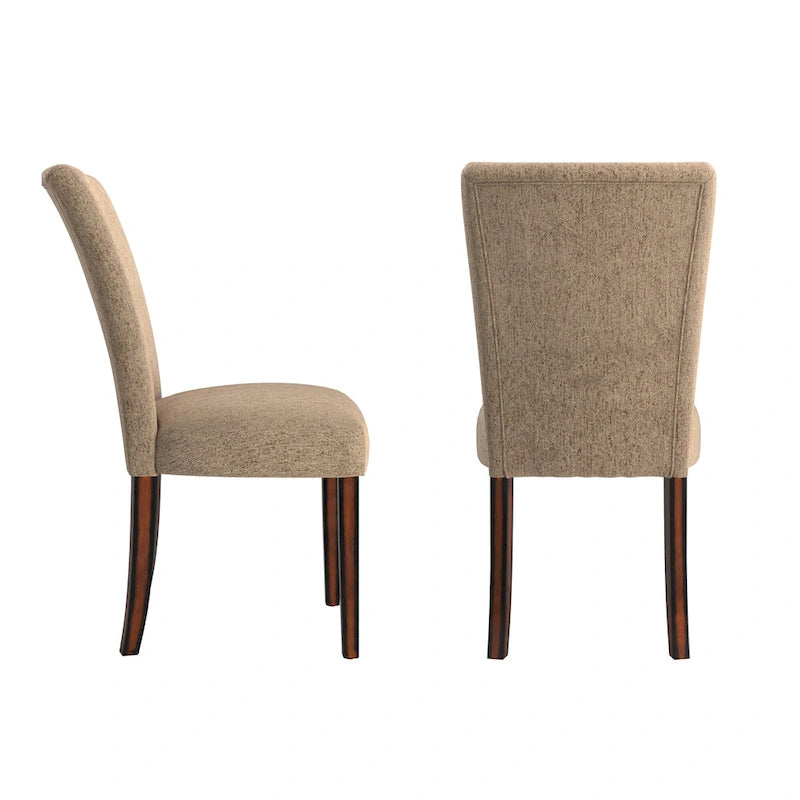 Chaises de salle à manger Parsons rembourrées Dinant (ensemble de 2)