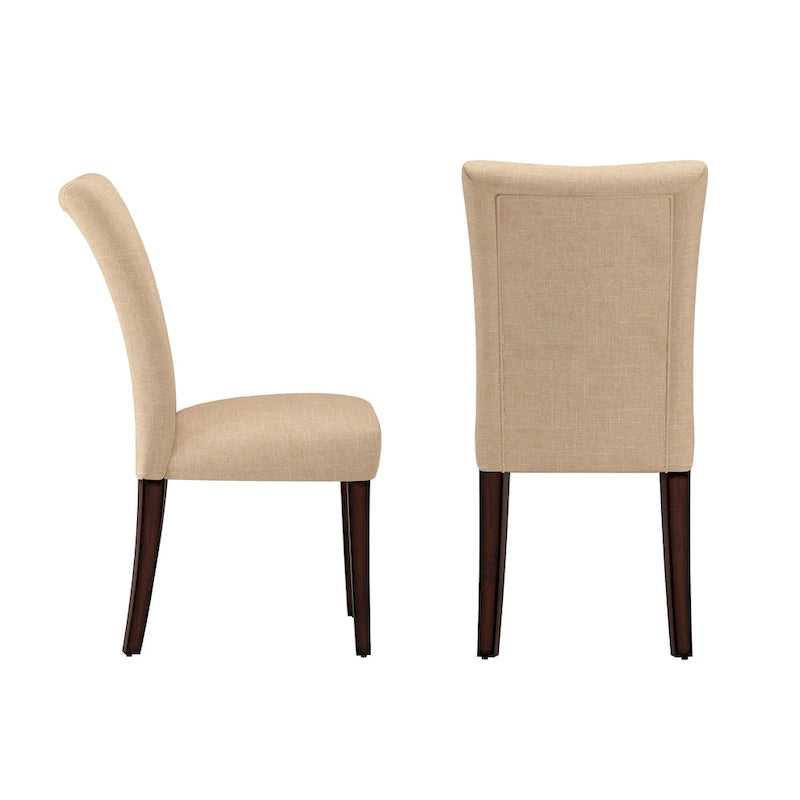 Chaises de salle à manger Parsons rembourrées Dinant (ensemble de 2)