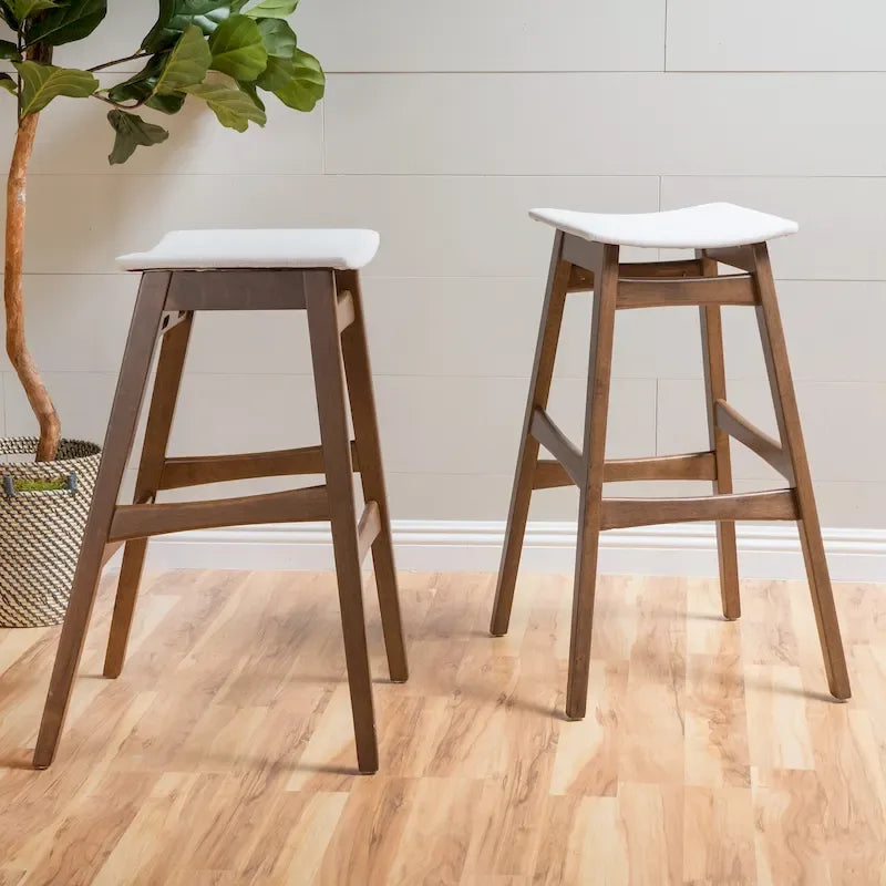 Tabouret de bar Emmaline finition naturelle (lot de 2) par Christopher Knight Home - Non disponible