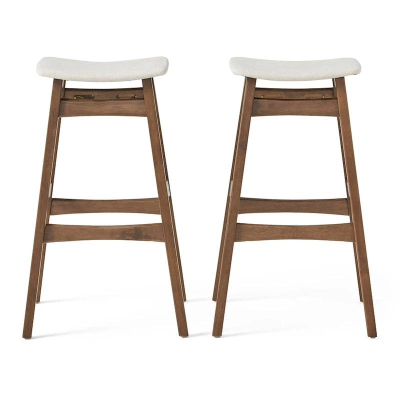 Tabouret de bar Emmaline finition naturelle (lot de 2) par Christopher Knight Home - Non disponible
