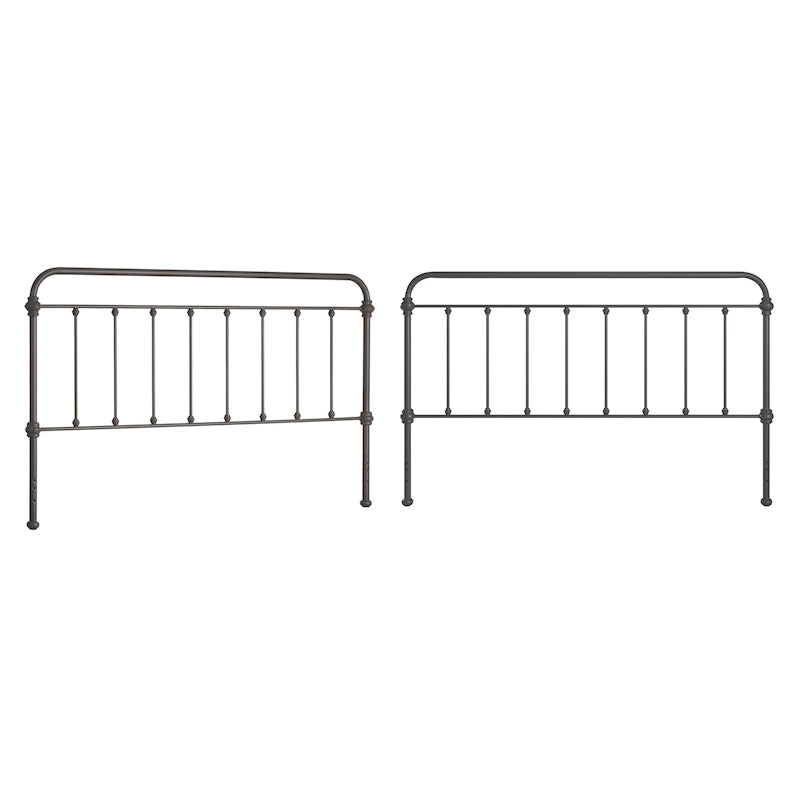 Tête de lit victorienne en métal antique et élégante de Vilnius