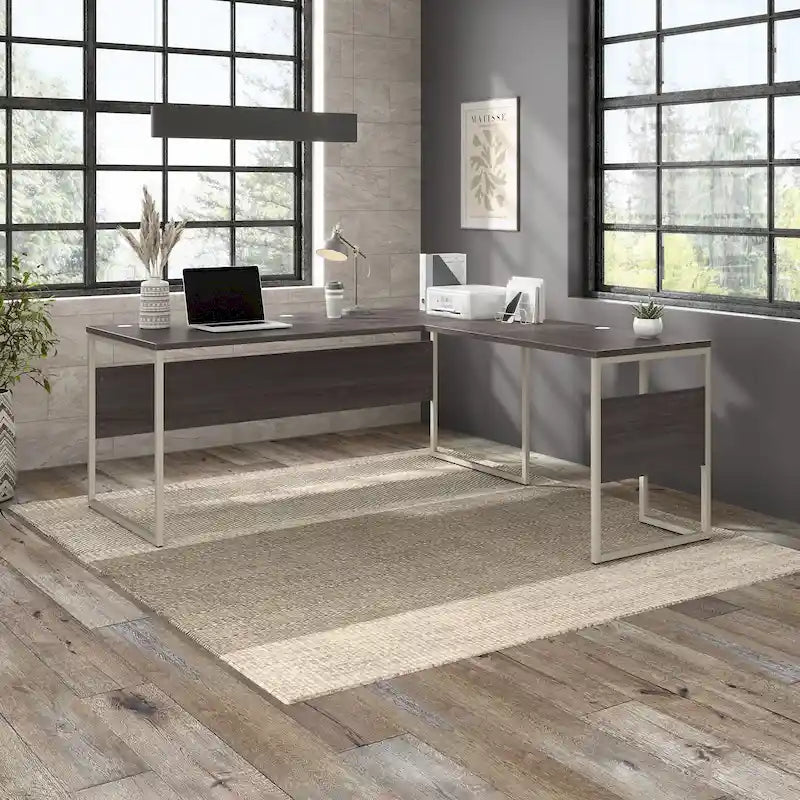 Bureau hybride en forme de L (72 po x 30 po) de Bush Business Furniture