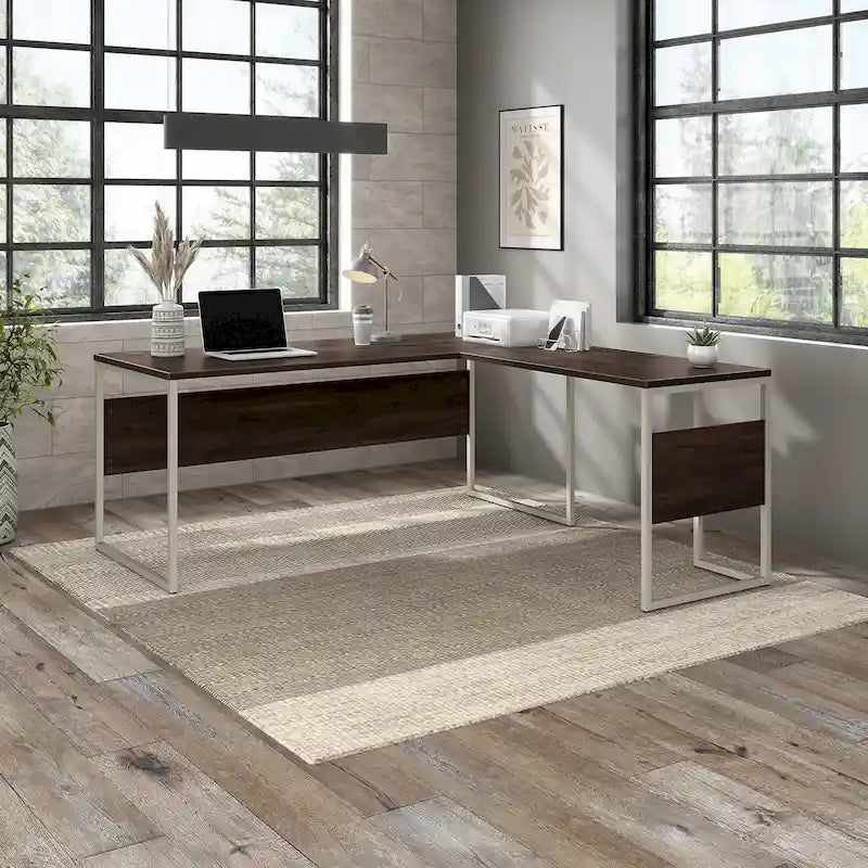 Bureau hybride en forme de L (72 po x 30 po) de Bush Business Furniture